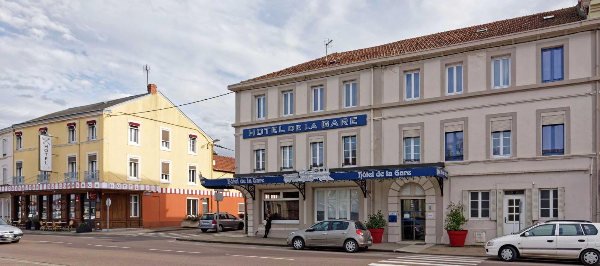 Contact Hotel De La Gare Et Son Restaurant Cote A Cote Autun Buitenkant foto