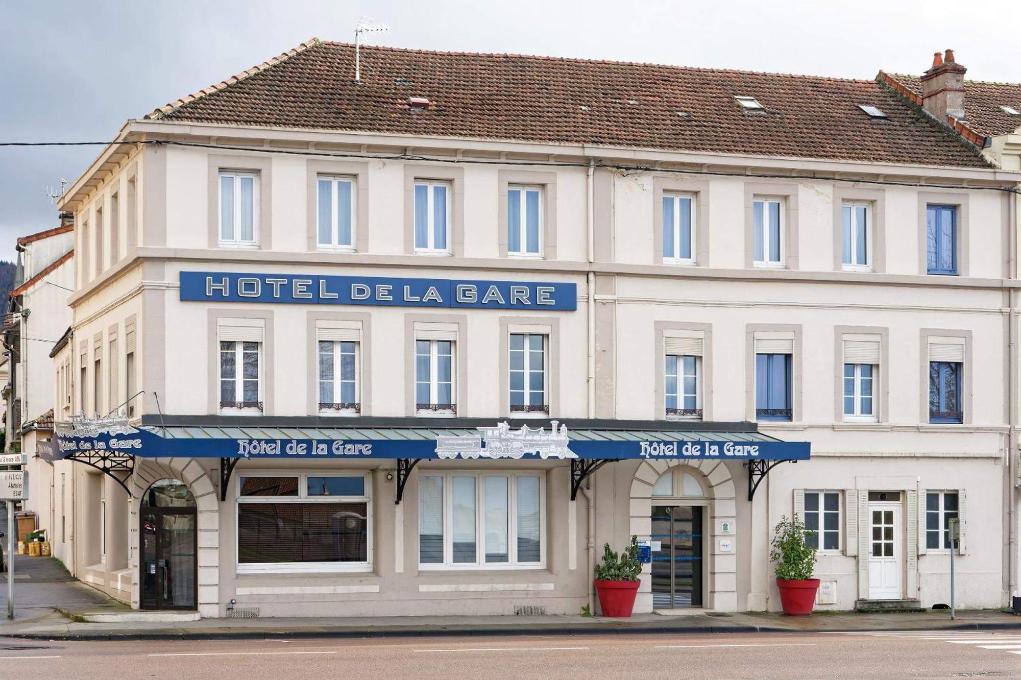 Contact Hotel De La Gare Et Son Restaurant Cote A Cote Autun Buitenkant foto