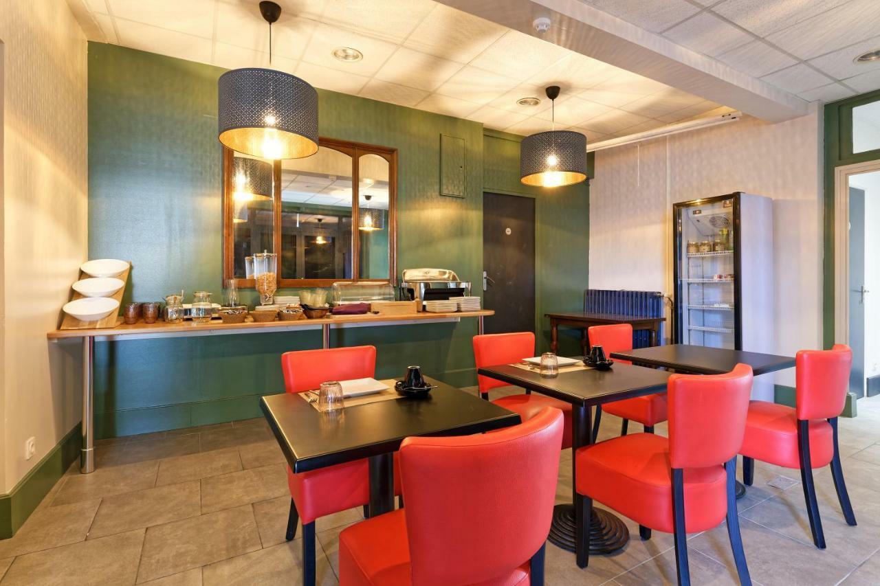 Contact Hotel De La Gare Et Son Restaurant Cote A Cote Autun Buitenkant foto